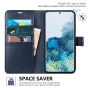 TUCCH SAMSUNG GALAXY S20FE Wallet Case, SAMSUNG S20FE Flip Case 6.5-inch - Dark Blue