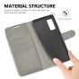 TUCCH SAMSUNG GALAXY S20FE Wallet Case, SAMSUNG S20FE Flip Case 6.5-inch - Grey