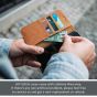 TUCCH SAMSUNG GALAXY S22 Plus Wallet Case, SAMSUNG S22 Plus PU Leather Case Book Flip Folio Cover - Light Brown