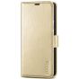 TUCCH SAMSUNG S22 Ultra Wallet Case, SAMSUNG Galaxy S22 Ultra PU Leather Cover Book Flip Folio Case - Shiny Champagne Gold