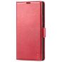 TUCCH SAMSUNG S22 Ultra Wallet Case, SAMSUNG Galaxy S22 Ultra PU Leather Cover Book Flip Folio Case - Red