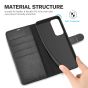 TUCCH SAMSUNG GALAXY S23 Plus Wallet Case, SAMSUNG S23 Plus PU Leather Case Book Flip Folio Cover - Black