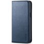 TUCCH iPhone 14 Wallet Case, iPhone 14 PU Leather Case, Flip Cover with Stand, Credit Card Slots, Magnetic Closure - Dark Blue