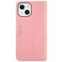 TUCCH iPhone 14 Wallet Case, iPhone 14 PU Leather Case, Flip Cover with Stand, Credit Card Slots, Magnetic Closure - Rose Gold