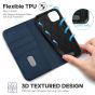 TUCCH iPhone 14 Plus Wallet Case, iPhone 14 6.7-Inch Plus Flip Folio Book Cover, Magnetic Closure Phone Case - Blue