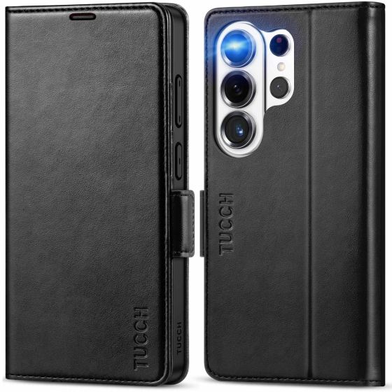 TUCCH SAMSUNG S26 Ultra Wallet Case, SAMSUNG Galaxy S26 Ultra Leather Case with Card Slots RFID Blocking Kickstand Magnetic Clasp Closure PU Leather Book Fold Folio Flip Stand Phone Cover for Galaxy S26 Ultra