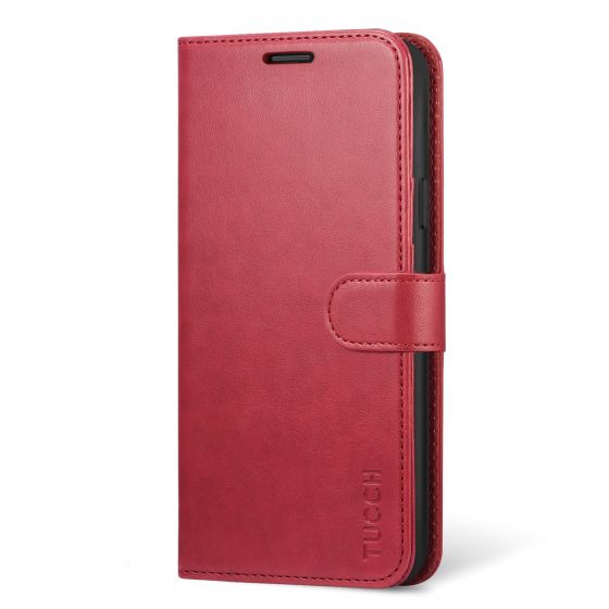 TUCCH Samsung Galaxy S9 Plus Wallet Case - Samsung S9 Plus Leather Case with Kickstand and Magnetic Closure