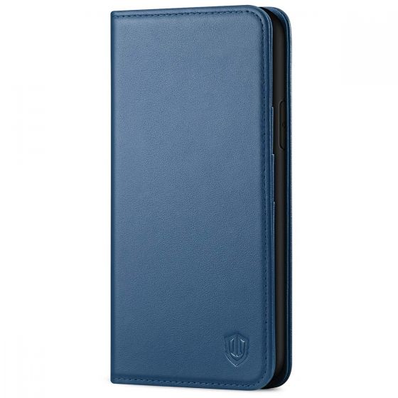 SHIELDON iPhone XR Wallet Case - iPhone XR Leather Case - Royal Blue