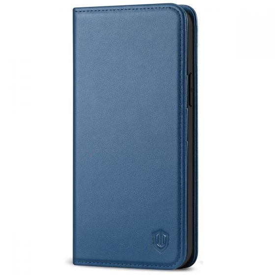 SHIELDON iPhone 12 Pro Max Wallet Case - iPhone 12 Pro Max 6.7-inch Folio Leather Case Cover - Royal Blue