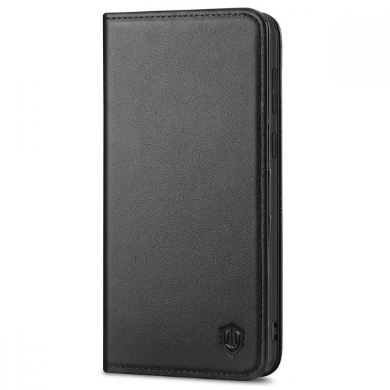 SHIELDON SAMSUNG S21 Plus Wallet Case - SAMSUNG Galaxy S21 Plus 6.7-inch Folio Leather Case - Black