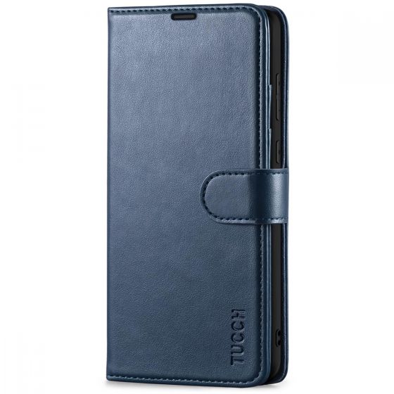 TUCCH SAMSUNG GALAXY A33 Wallet Case, SAMSUNG A33 Leather Case Folio Cover - Dark Blue