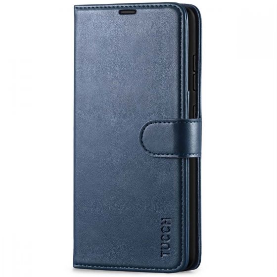 TUCCH SAMSUNG GALAXY A52 Wallet Case, SAMSUNG A52 Flip Case 6.5-inch - Blue