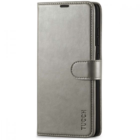 TUCCH SAMSUNG GALAXY A52 Wallet Case, SAMSUNG A52 Flip Case 6.5-inch - Grey