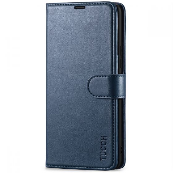 TUCCH SAMSUNG GALAXY A53 Wallet Case, SAMSUNG A53 Leather Case Folio Cover - Dark Blue