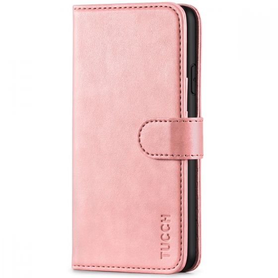 TUCCH iPhone XS Max Wallet Case - iPhone XS Max Leather Cover-Rose Gold