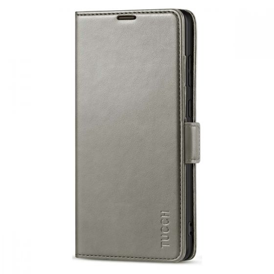 TUCCH SAMSUNG Galaxy S21 Ultra Wallet Case, SAMSUNG S21 Ultra Flip Case 6.8-inch - Grey