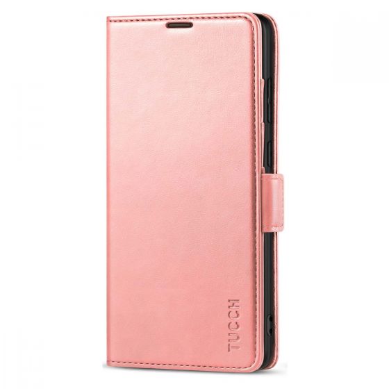 TUCCH SAMSUNG Galaxy S21 Ultra Wallet Case, SAMSUNG S21 Ultra Flip Case 6.8-inch - Rose Gold