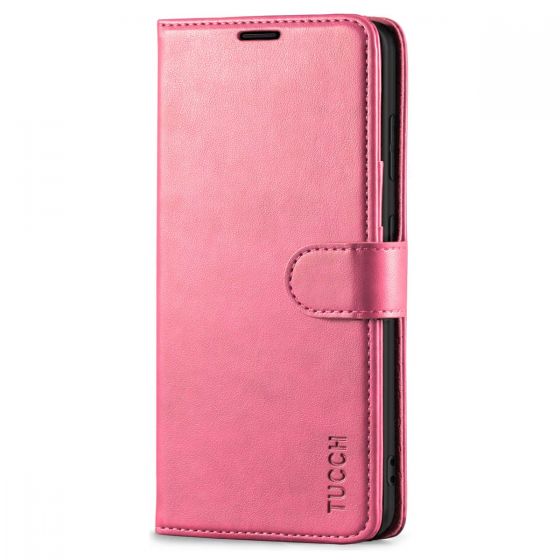 TUCCH SAMSUNG GALAXY S20FE Wallet Case, SAMSUNG S20FE Flip Case 6.5-inch - Hot Pink
