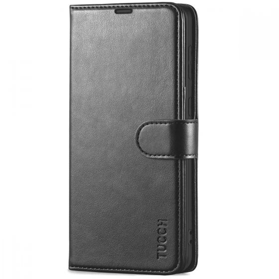 TUCCH SAMSUNG GALAXY S21 Plus Wallet Case, SAMSUNG S21 Plus Flip Case 6.7-inch - Black