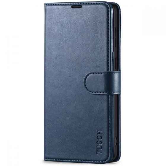 TUCCH SAMSUNG GALAXY S21 Plus Wallet Case, SAMSUNG S21 Plus Flip Case 6.7-inch - Dark Blue