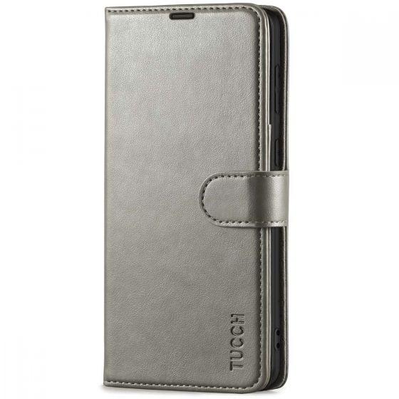 TUCCH SAMSUNG GALAXY S21 Plus Wallet Case, SAMSUNG S21 Plus Flip Case 6.7-inch - Grey