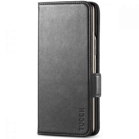 TUCCH SAMSUNG Z FOLD5 Wallet Case with S Pen Holder, SAMSUNG GALAXY Z FOLD 5 Leather Case with Stand [Card Slots] [RFID Blocking] Magnetic Closure, Flip Stylish Cell Phone Case with Card Holder