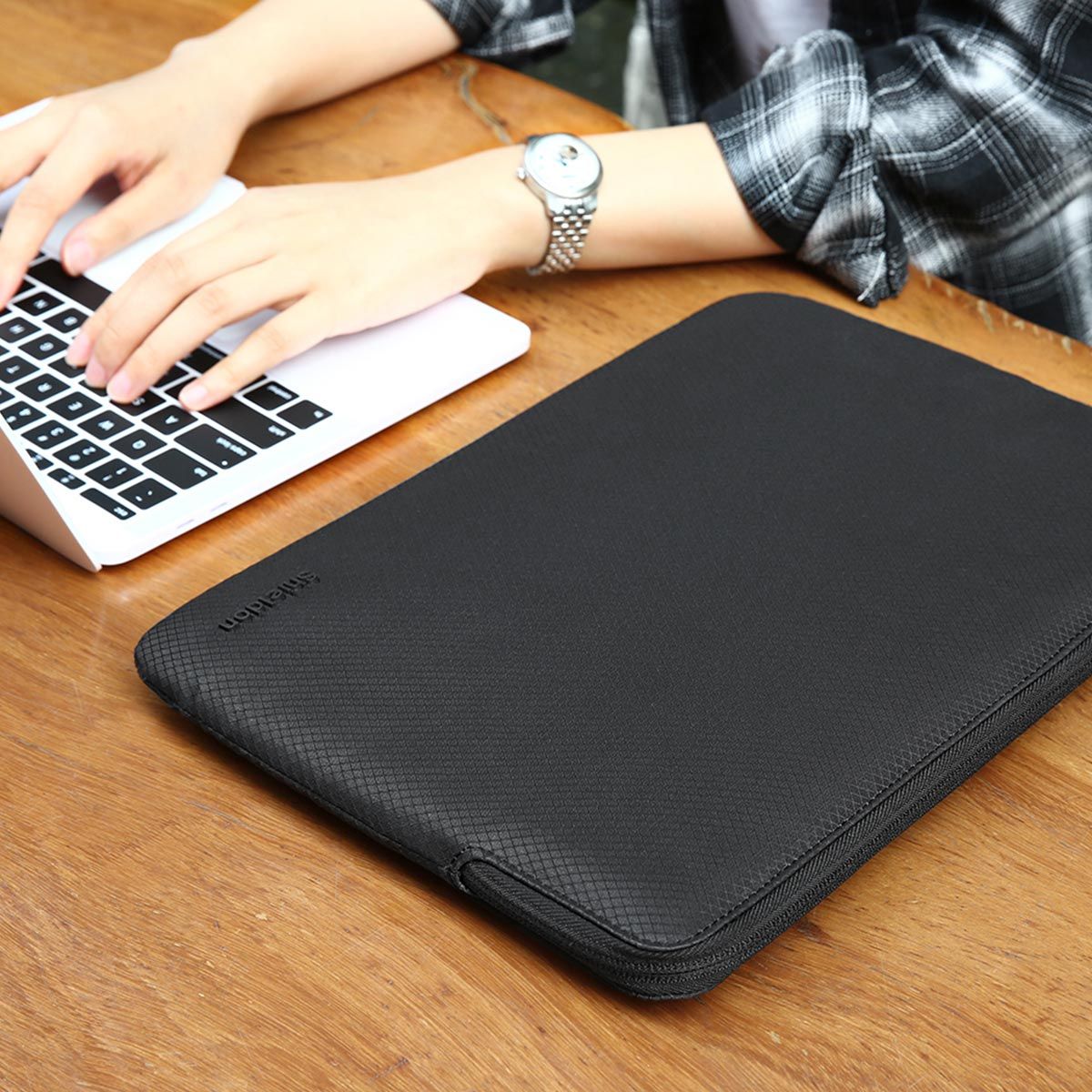 Laptop Shoulder Sleeve Bag for 13-13.3 inch MacBook Pro Dell,HP,Lenovo,Acer Notebook Computer,Gray GOOJODOQ 13-13.3 Inch Laptop Case MacBook Air