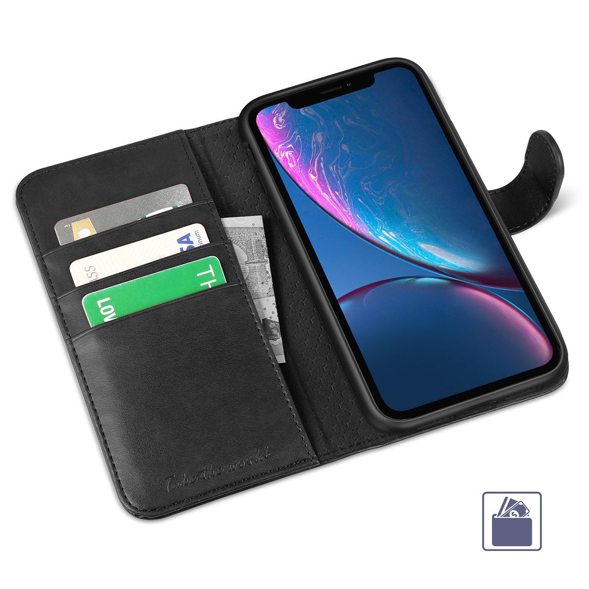 Men's iphone wallet case clearance