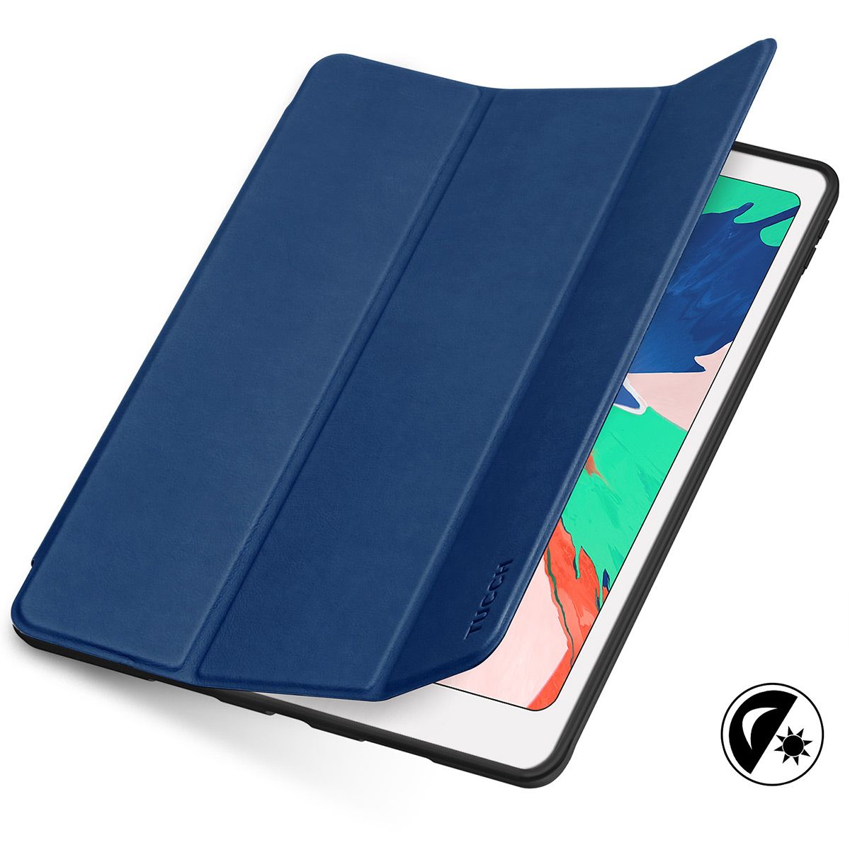 TUCCH iPad Air 3 10.5inch 2019 Leather Case Cover with Auto Sleep/Wake