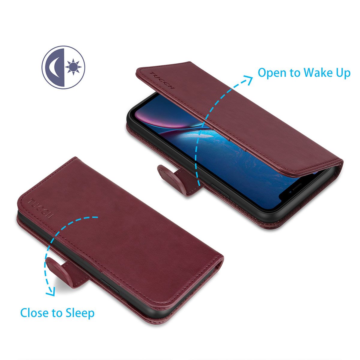 TUCCH iPhone 11 Pro Max Wallet Case, iPhone 11 Pro Max ...