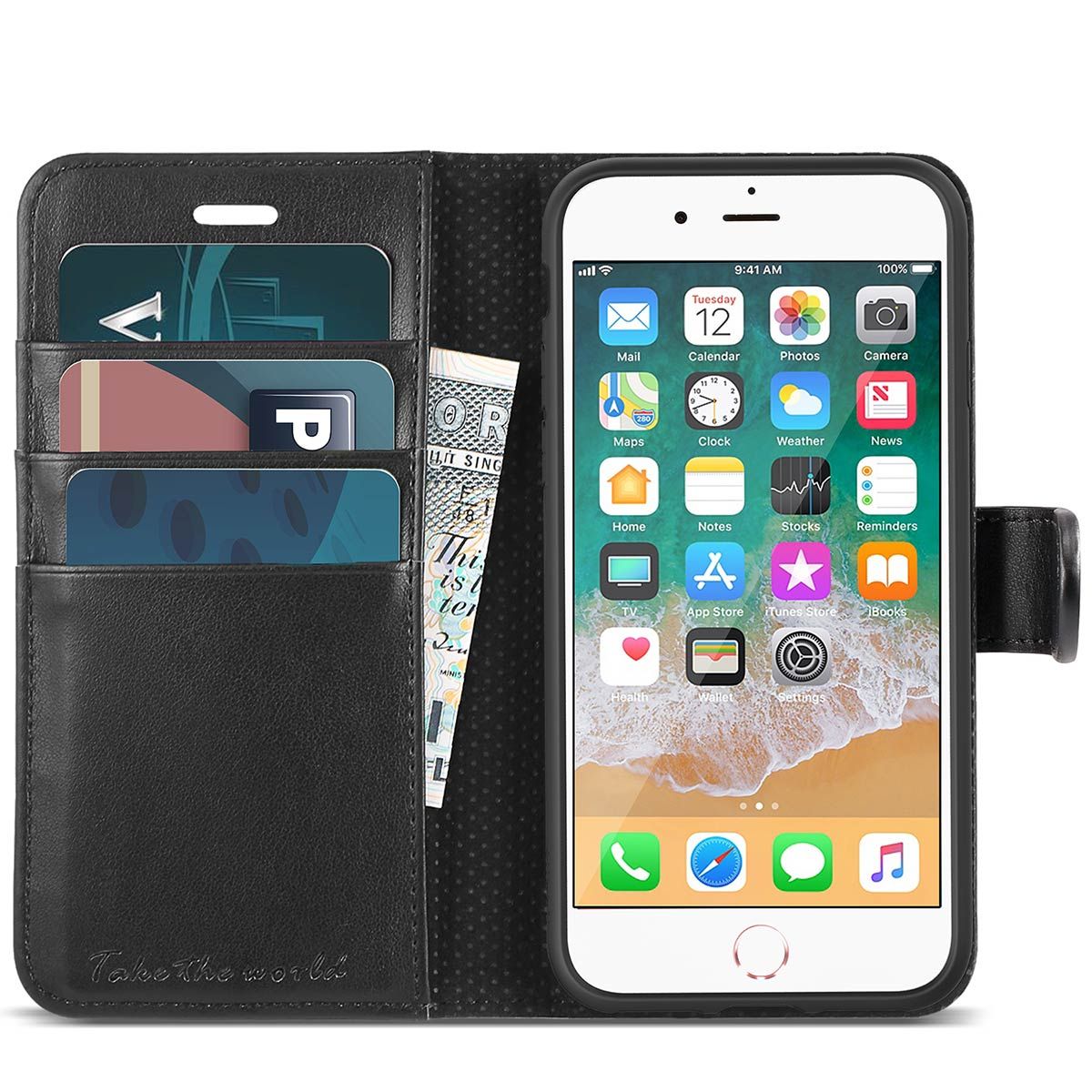 TUCCH New iPhone SE 2020 Wallet Case, New iPhone SE 2nd 4.7inch Case