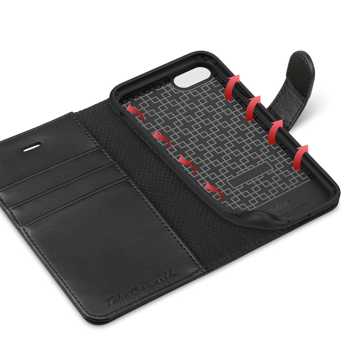 TUCCH New iPhone SE 2020 Wallet Case, New iPhone SE 2nd 4.7inch Case