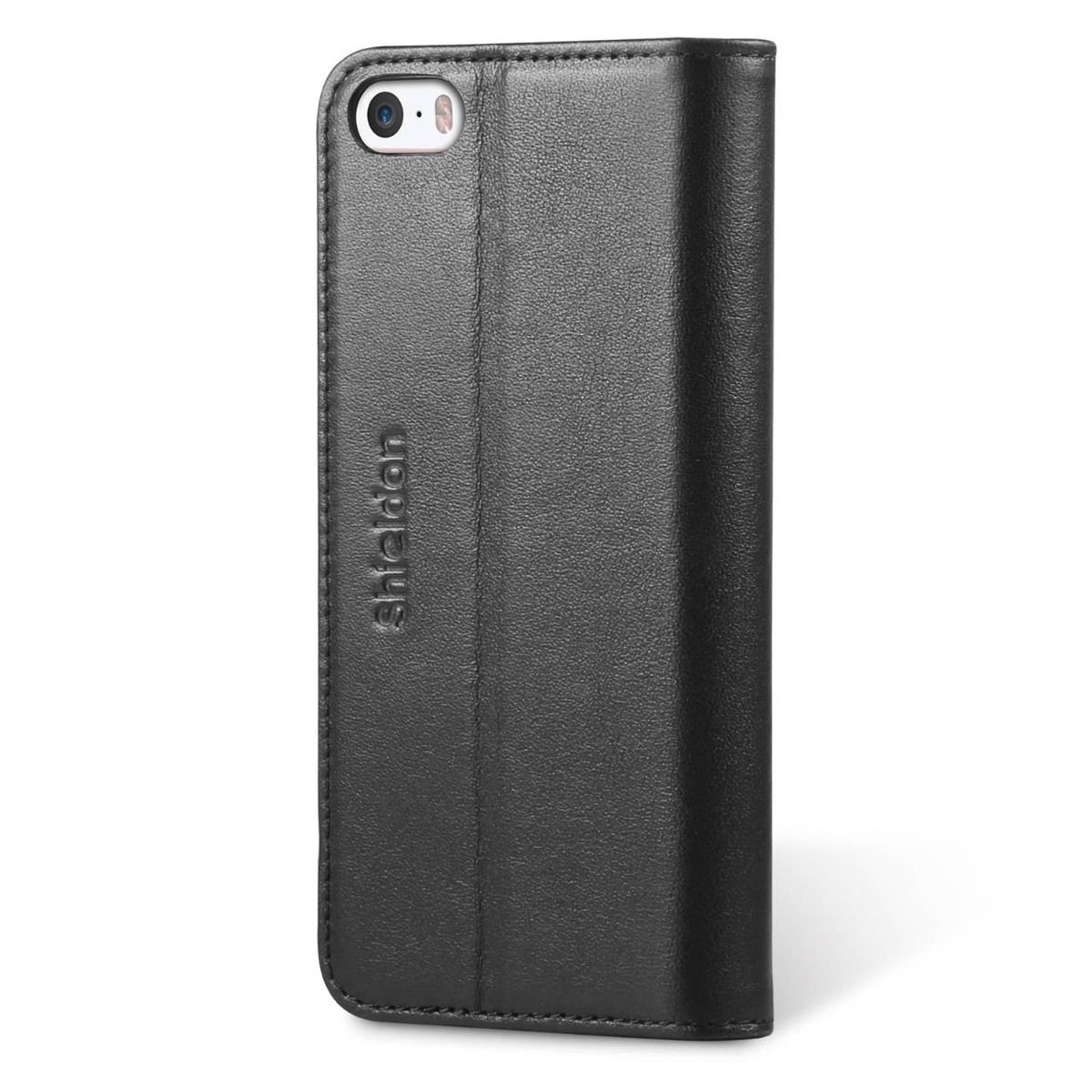 Shieldon Iphone Se Leather Kickstand Case Genuine