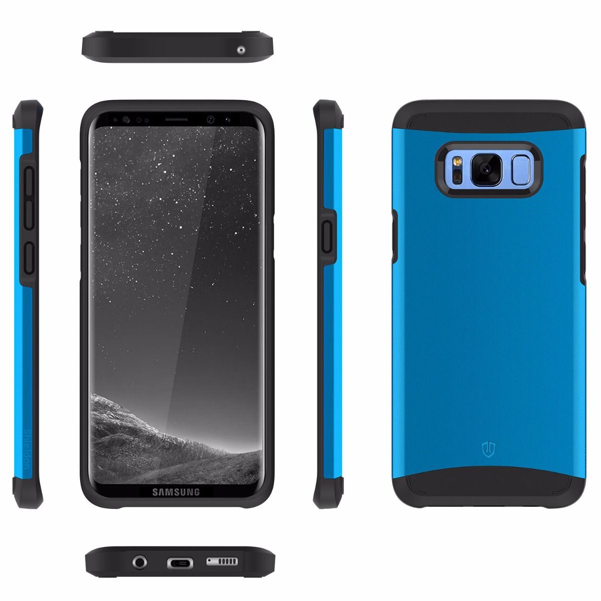 SHIELDON Galaxy S8 Drop Protection Case Sunrise Series