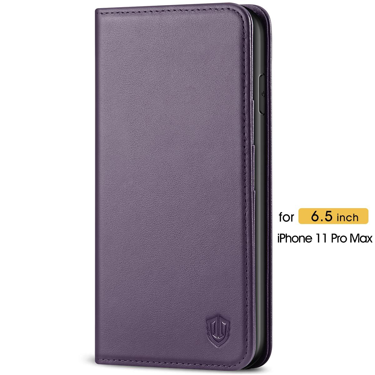 Leather Flip Case Fit for iPhone 11 Pro Pink Wallet Cover for iPhone 11 Pro 