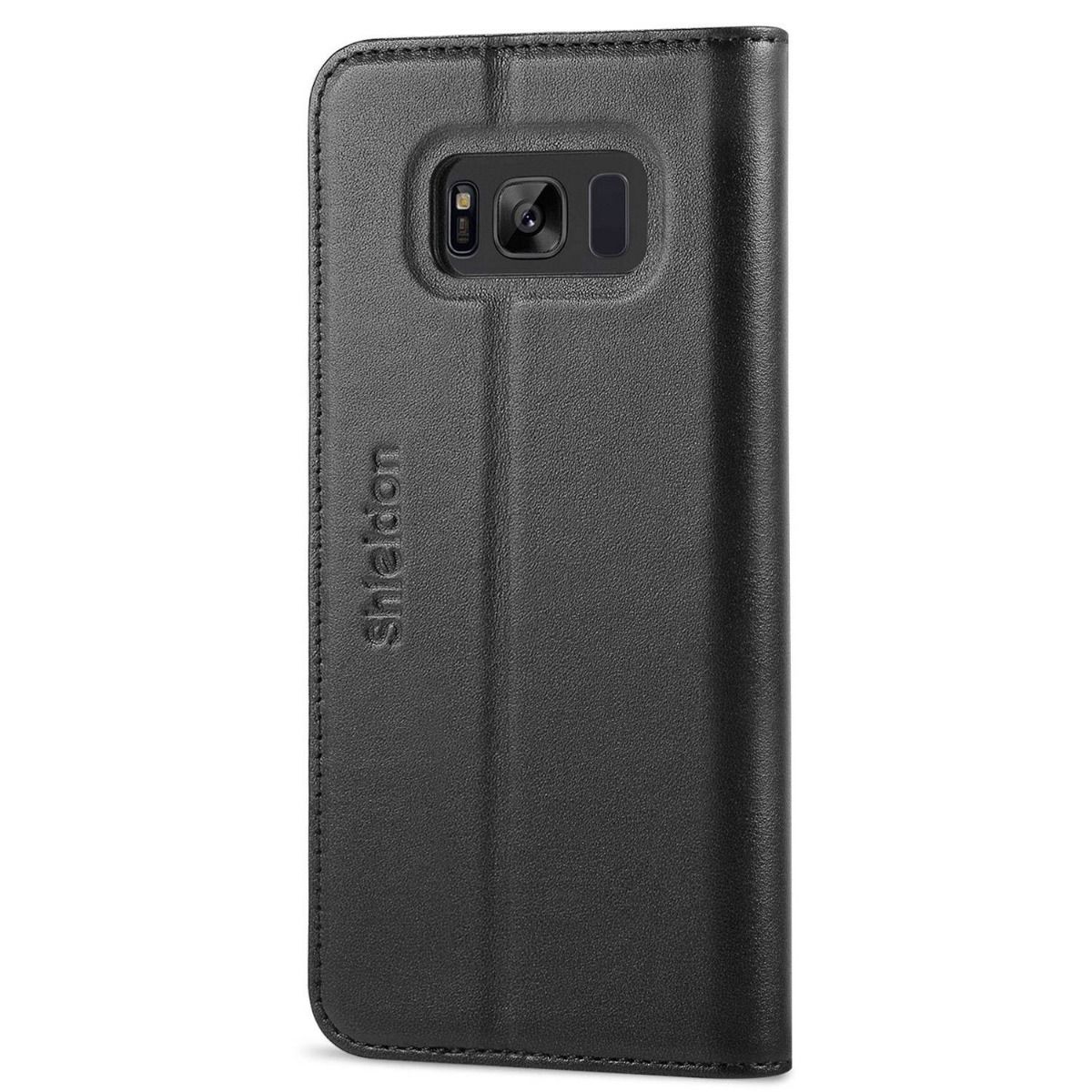 Shieldon Samsung Galaxy S8 Plus Genuine Leather Wallet Case Samsung S8 Case