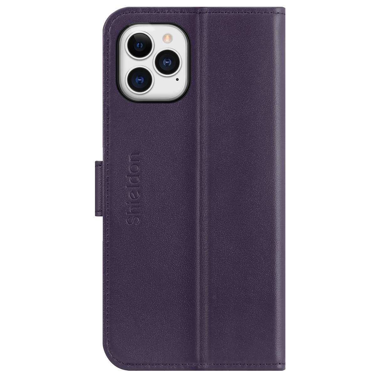 zebirok iPhone 12 Pro Max - Sunset Blvd Magnetic Wallet Folio Case Purple by Caseco Inc