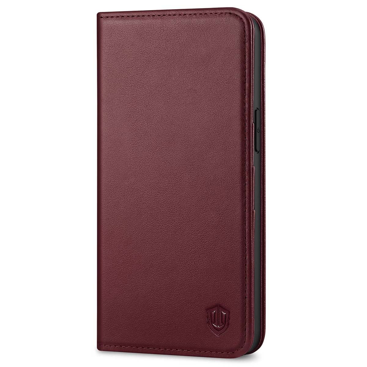 Premium Leather Folio Wallet Case for iPhone 11 Pro Max - Red