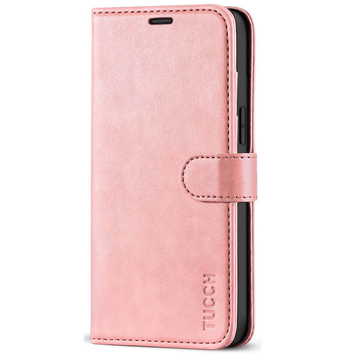 Tucch Iphone 12 Pro Max Wallet Case Iphone 12 Pro Max Leather Cover Pu Leather Rfid Blocking Flip Folio Kickstand Magnetic Clasp For Iphone 12 Pro Max 6 7 Inch 5g