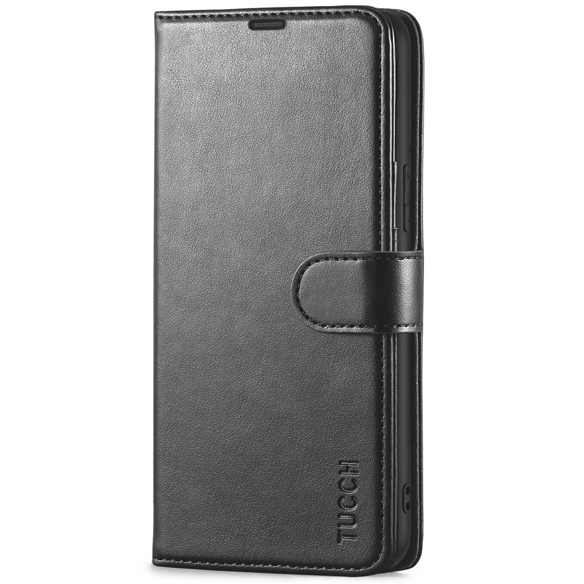 Samsung Galaxy S22 case Vintage PU Leather Wallet Case TPU Bumper Card  Slots Hands-Free Kickstand Magnetic Closure Shockproof Flip Folio Case for