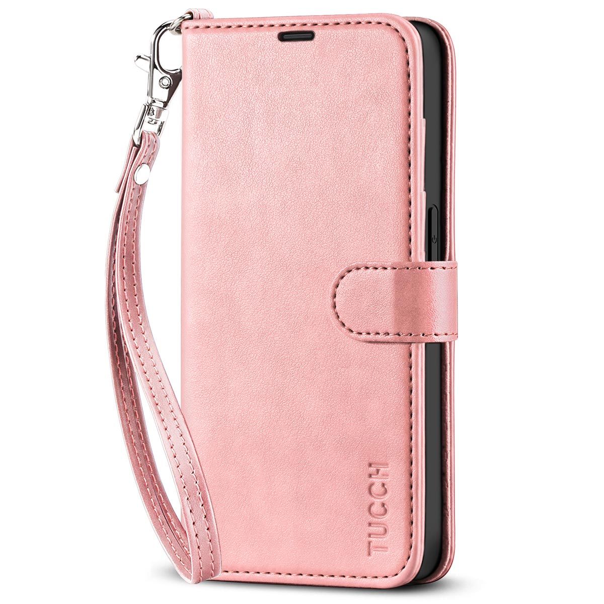 Buy ClickCase Vintage Series For iPhone 14 Pro Max Rose Gold Faux Leather  Mobile Wallet Flip Cover Online at Best Prices in India - JioMart.