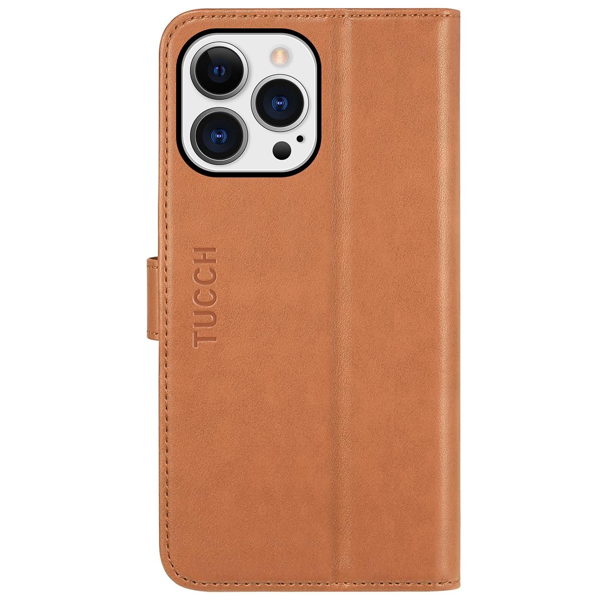 TUCCH iPhone 8 Plus Wallet Case, iPhone 7 Plus Case, Premium PU Leather  Flip Folio Case - Rose Gold