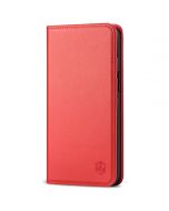 SHIELDON iPhone 13 Mini Wallet Case - Mini iPhone 13 5.4-inch Folio Book Flip Cover - Red