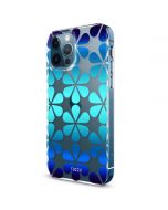 TUCCH iPhone 12 Pattern Case, iPhone 12 Pro Clear Floral Case with Hard Back Soft Frame, Pattern in the Middle Layer, Soft Flexible Shockproof TPU Case - Drop Water
