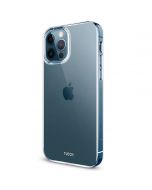 TUCCH iPhone 12 TPU Case, iPhone 12 Pro Clear Case with Hard Back Soft Frame, Soft Flexible Shockproof Case - Crystal Clear