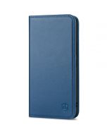 SHIELDON SAMSUNG S22 Wallet Case - SAMSUNG GALAXY S22 Genuine Leather Case Folio Cover - Royal Blue