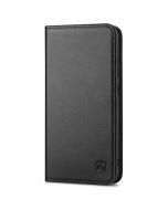 SHIELDON SAMSUNG Galaxy S23 Plus Wallet Case, SAMSUNG S23 Plus Leather Cover Flip Folio Book Case - Black