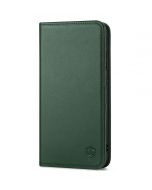 SHIELDON SAMSUNG Galaxy S24 Plus Wallet Case, SAMSUNG S24 Plus Genuine Leather Cover Flip Folio Book Case - Midnight Green