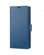 SHIELDON SAMSUNG Galaxy S24 Ultra Wallet Case, SAMSUNG S24 Ultra Leather Cover Flip Folio Book Case - Royal Blue