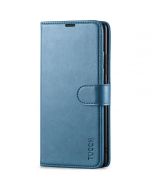 TUCCH SAMSUNG GALAXY A42 Wallet Case, SAMSUNG A42 Leather Case Folio Cover - Lake Blue